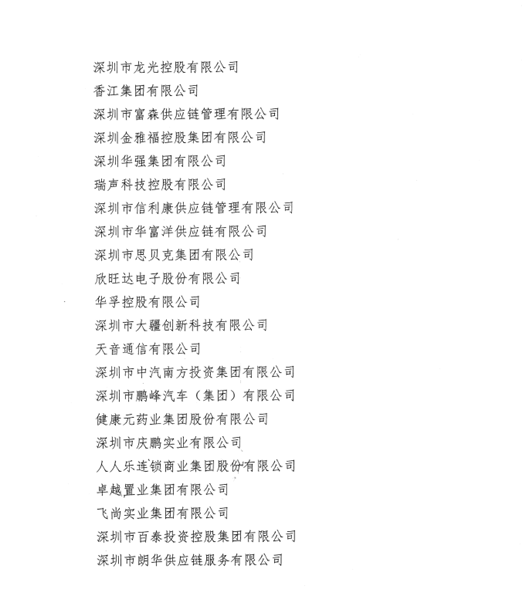 喜讯，公海赌船710供应链荣获“改革开放40周年深圳民营经济突出贡献企业”称号  