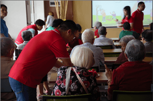 走进福利院，情暖老人心——公海赌船710供应链公益行